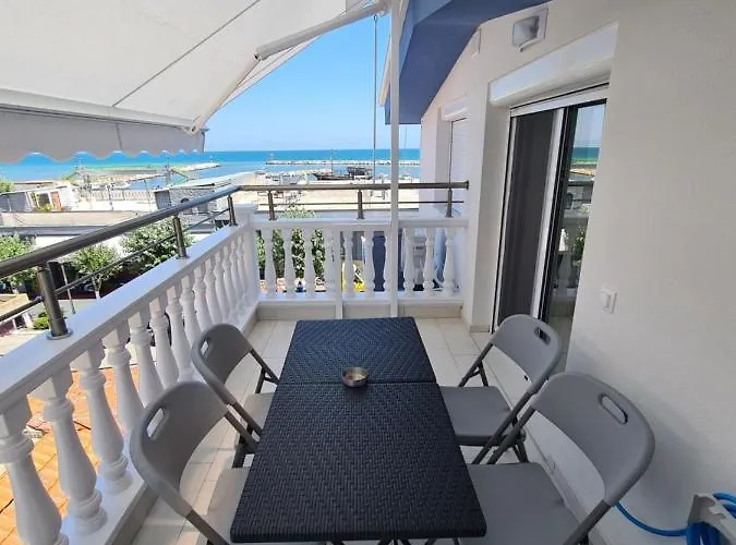 Nera Paralia-seafront With Balcony & Sea Views